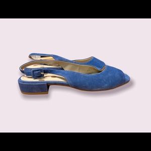 BODEN OPEN TOE FLATS